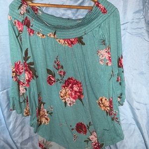 Off the shoulder blouse